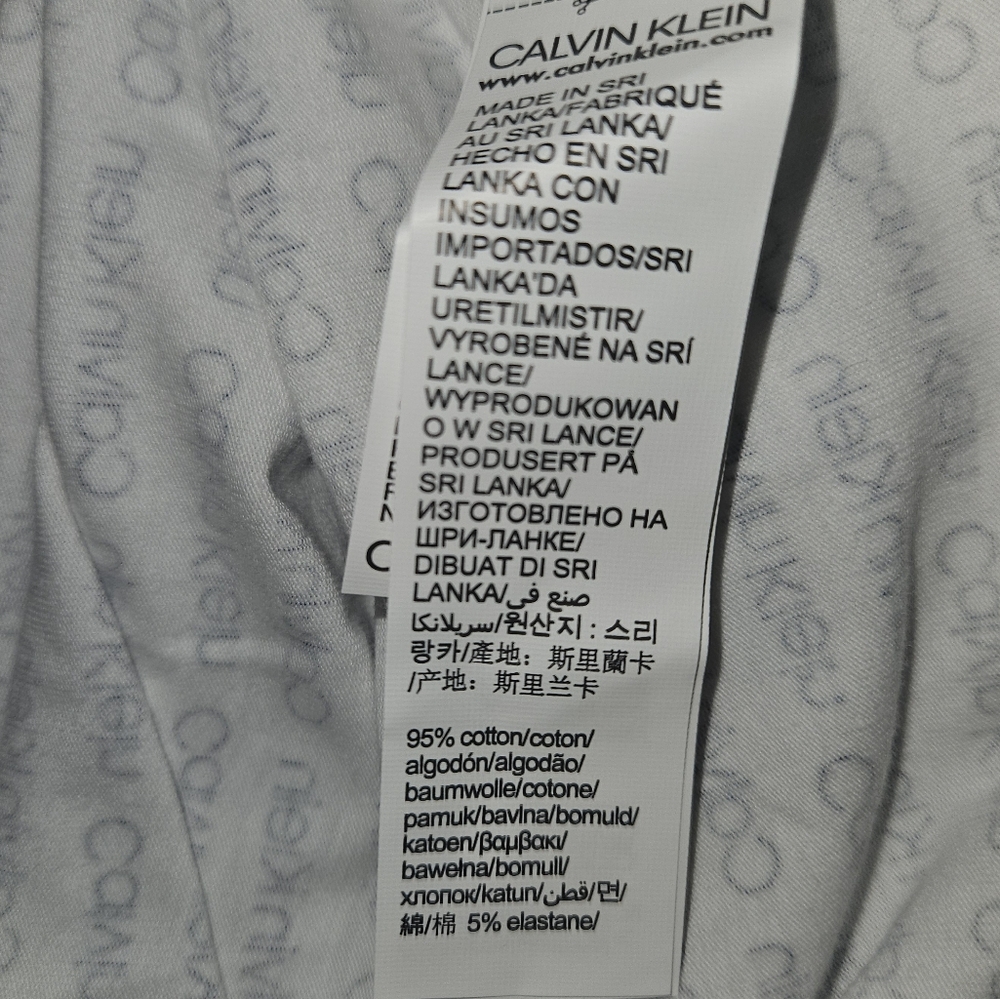 😴 Calvin Klein Sleepwear Racerback Tank Top - Size Large NWT - Picture 8 of 8